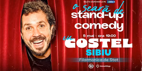 SIBIU | O sear\u0103 de stand up comedy cu Costel | Comedy Show