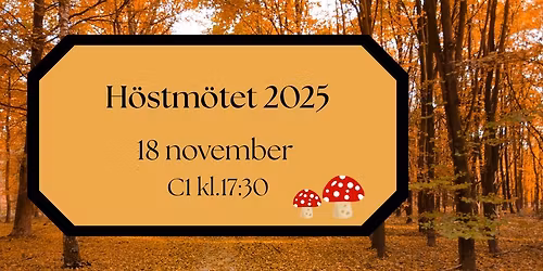 H\u00f6stm\u00f6tet 2025
