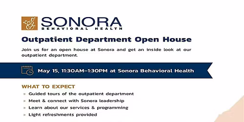 Sonora Outpatient Open House