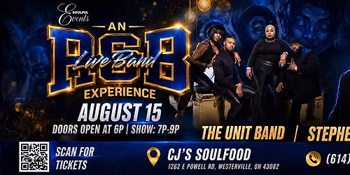 A R&B LIVE BAND Experience: The Unit Band x Stephen Stringz