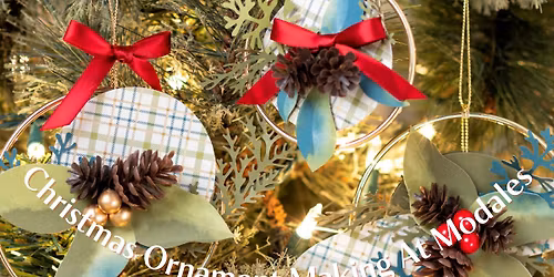 Christmas Ornament Making at Modales