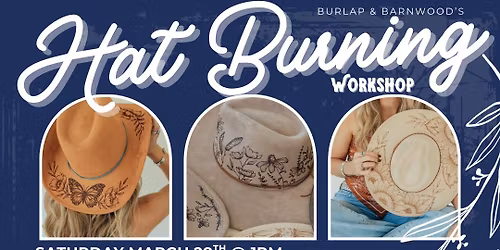Hat or Tote Burning Workshop at Blue Harbor Resort