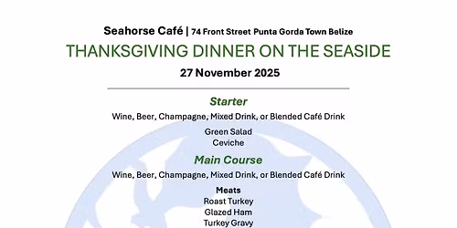 Thanksgiving Dinner by the Seaside \ud83e\udd83