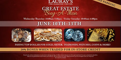 Lauray's Great Estate Buy-A-Thon