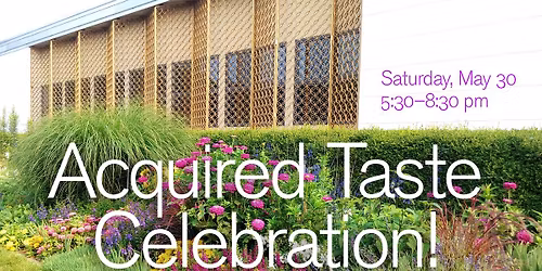 Acquired Taste Celebration! 2026 Benefit Party | Krannert Art Museum
