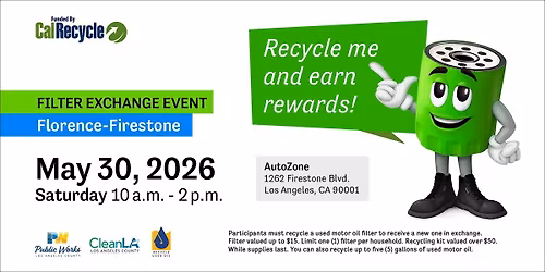 Florence-Firestone Filter Exchange Event