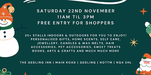 Christmas Market @ The Gedling Inn