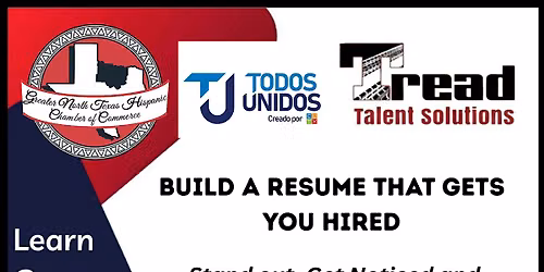 Build a Resume That Gets You Hired- Workshop in English