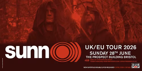 Sunn O))) at The Prospect Building, Bristol