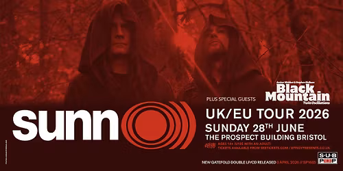 Sunn O))) plus Black Mountain Twin Oscillations at The Prospect Building, Bristol