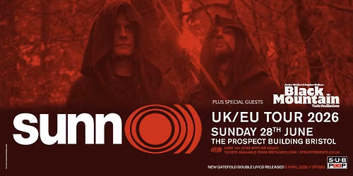 Sunn O))) plus Black Mountain Twin Oscillations at The Prospect Building, Bristol