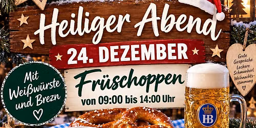 Heiliger Abend im Burgersgarten
