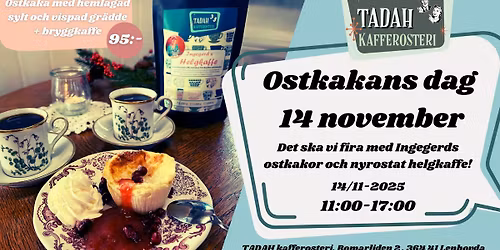 Ostkakans dag 14\/11 p\u00e5 rosteriet!