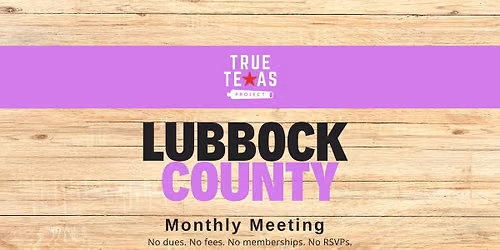 (Lubbock County) 