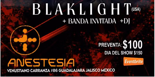 CARVED SOULS - BLAKLIGHT EN GUADALAJARA JUEVES 23 DE JULIO 2026
