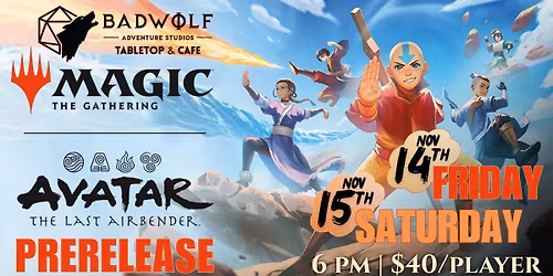 Magic: the Gathering | Avatar: The Last Airbender Prerelease