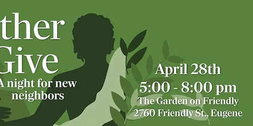 Gather & Give - a night for new neighbors