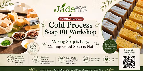 Make Your Own Natural Soap - Cold Process Soap Workshop 101 | Real Class for Total Beginners