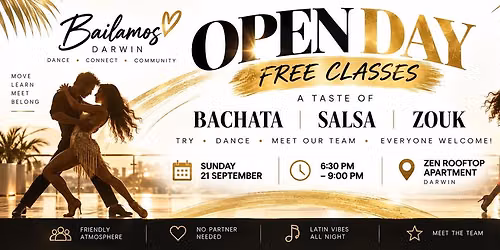 Free Open day classes