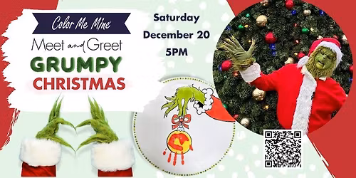 Meet and Greet GRUMPY CHRISTMAS! Dec 20, 5PM