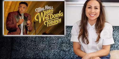 Anjelah Johnson-Reyes with Mal Hall