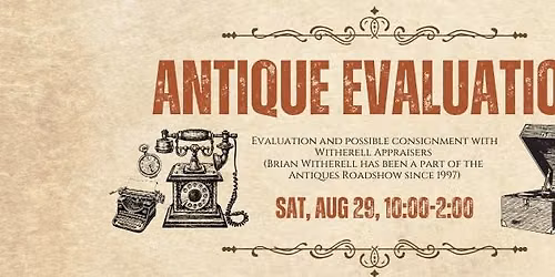 Antique Evaluation Day