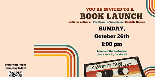 Book Launch for Danielle Herzog\u2019s The Cassette Tape Secret