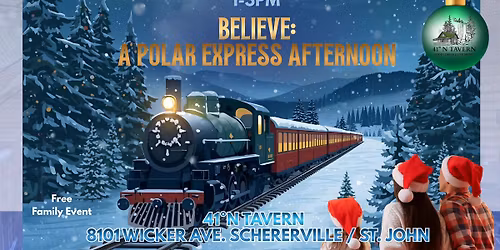 Believe: A Polar Express Afternoon @ 41\u02daN Tavern