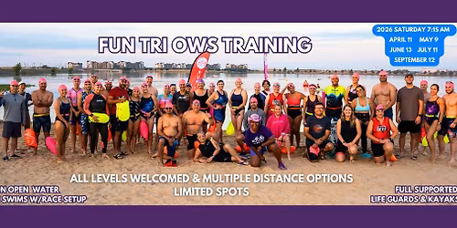 Fun Triathlon Saturday Group Open Water Swims