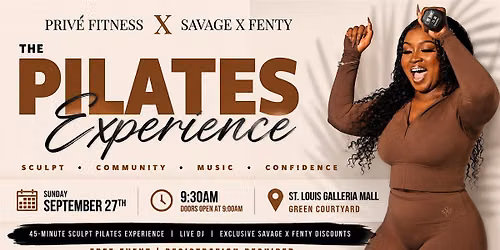 Savage X Fenty x Prive' Wellness Collective
