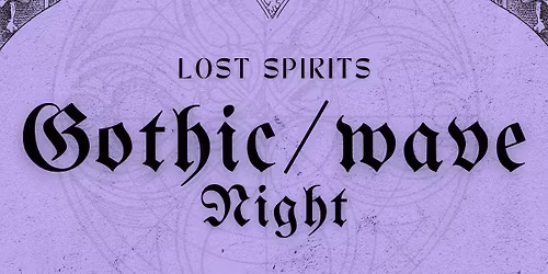 Gothic\/New Wave Night