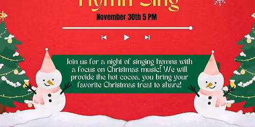 Christmas Hymn Sing
