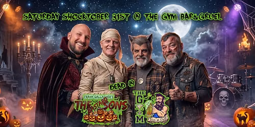 The Sons @ The Gym for Halloween baby!!  