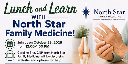 October Lunch and Learn with North Star Family Medicine!