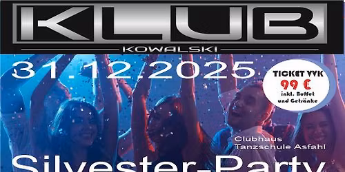 Silvester Party in der Tanzschule Asfahl Wuppertal