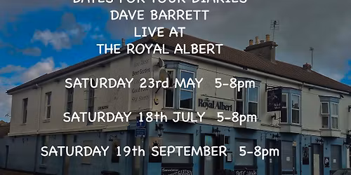 Dave Barrett Live at The Royal Albert