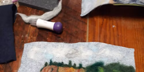 Needle Felted Landscapes