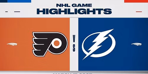 Tampa Bay Lightning vs. Philadelphia Flyers
