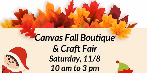 Canvas Fall Boutique and Craft Fair