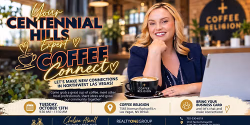 Coffee Connect with Your Centennial Hills Expert