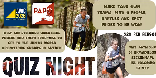 JWOC Fundraiser for PAPO members