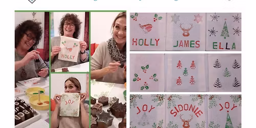 Christmas Gift Bags & Tags Workshop 