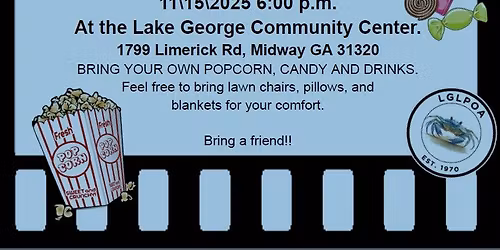 LGLPOA NOVEMBER MOVIE NIGHT