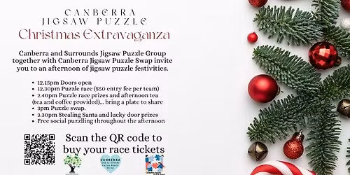 Canberra Jigsaw Puzzle Christmas Extravaganza Event