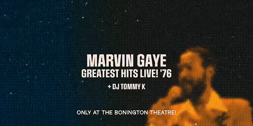 Dance Party Screening: Marvin Gaye- Greatest Hits 76' + Dj Tommy K