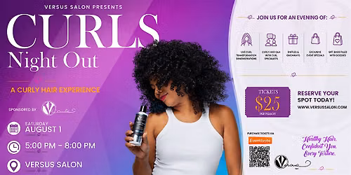 Versus Salon presents Curls Night Out