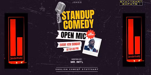 One-And-A-Half Jokes - English Comedy Open Mic