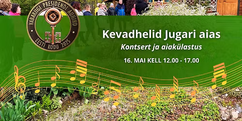Kevadhelid Jugari aias