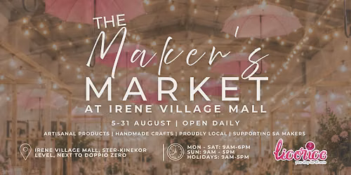 The Maker's Market at Irene Village Mall