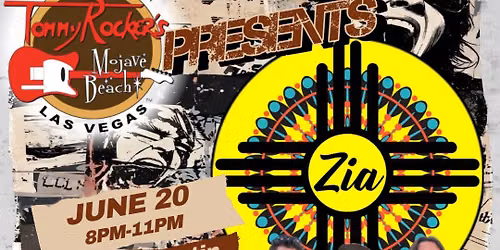 Zia at Tommy Rockers 8pm
